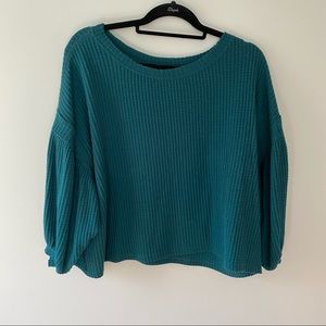 Free People Turquoise Thermal